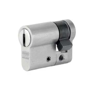 Halbzylinder KESO 8000 Omega² mit hohem Aufbohrschutz 81.D14